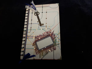 Key to My Crazy World Spiral Journal