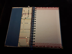 Key to My Crazy World Spiral Journal