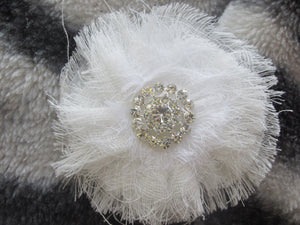Shabby Chic Cheesecloth Flower