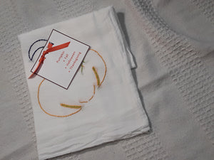 Hand Embroidered Tea Towels
