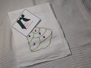 Hand Embroidered Tea Towels
