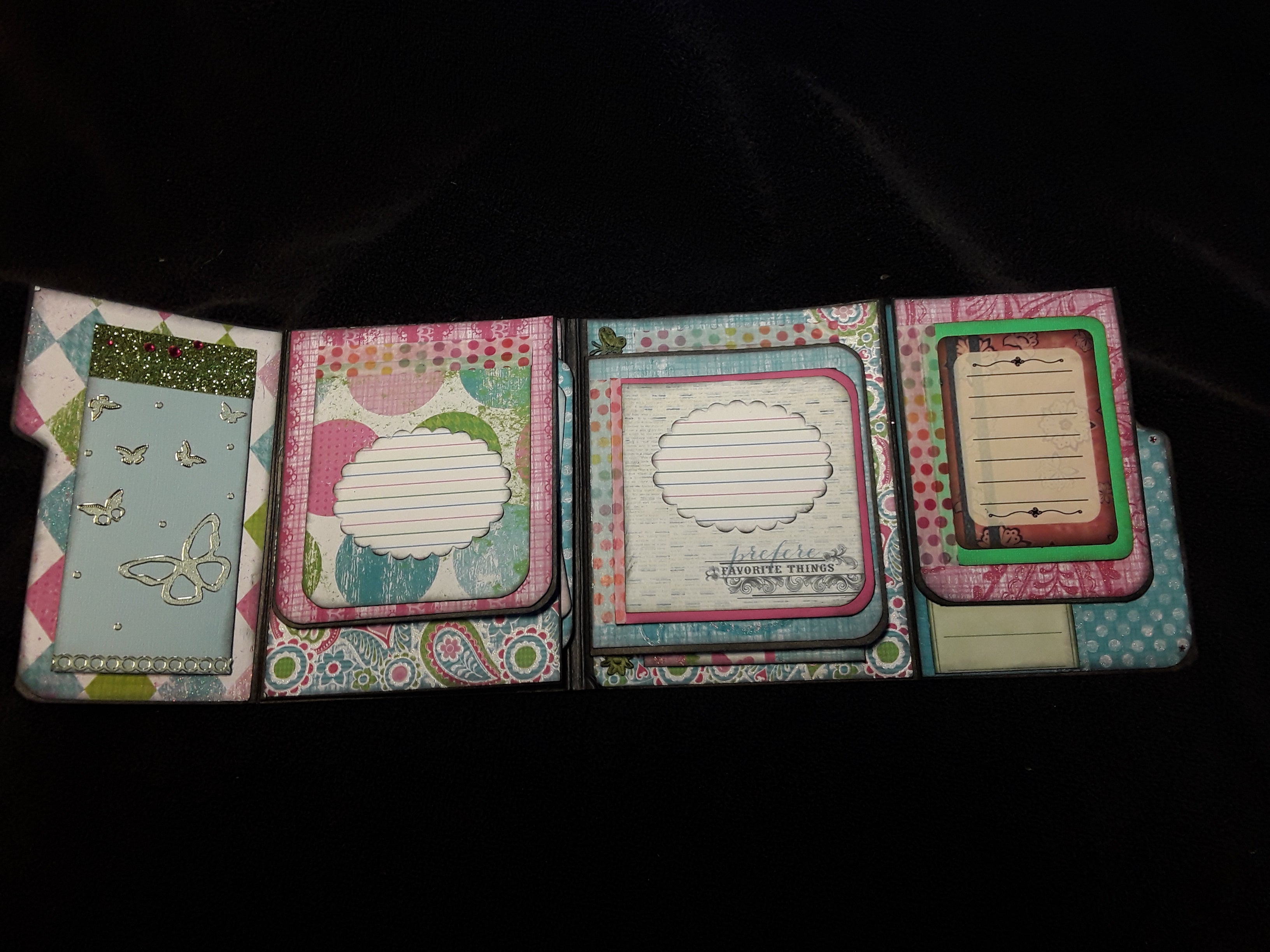 Party Time File Folder Journal