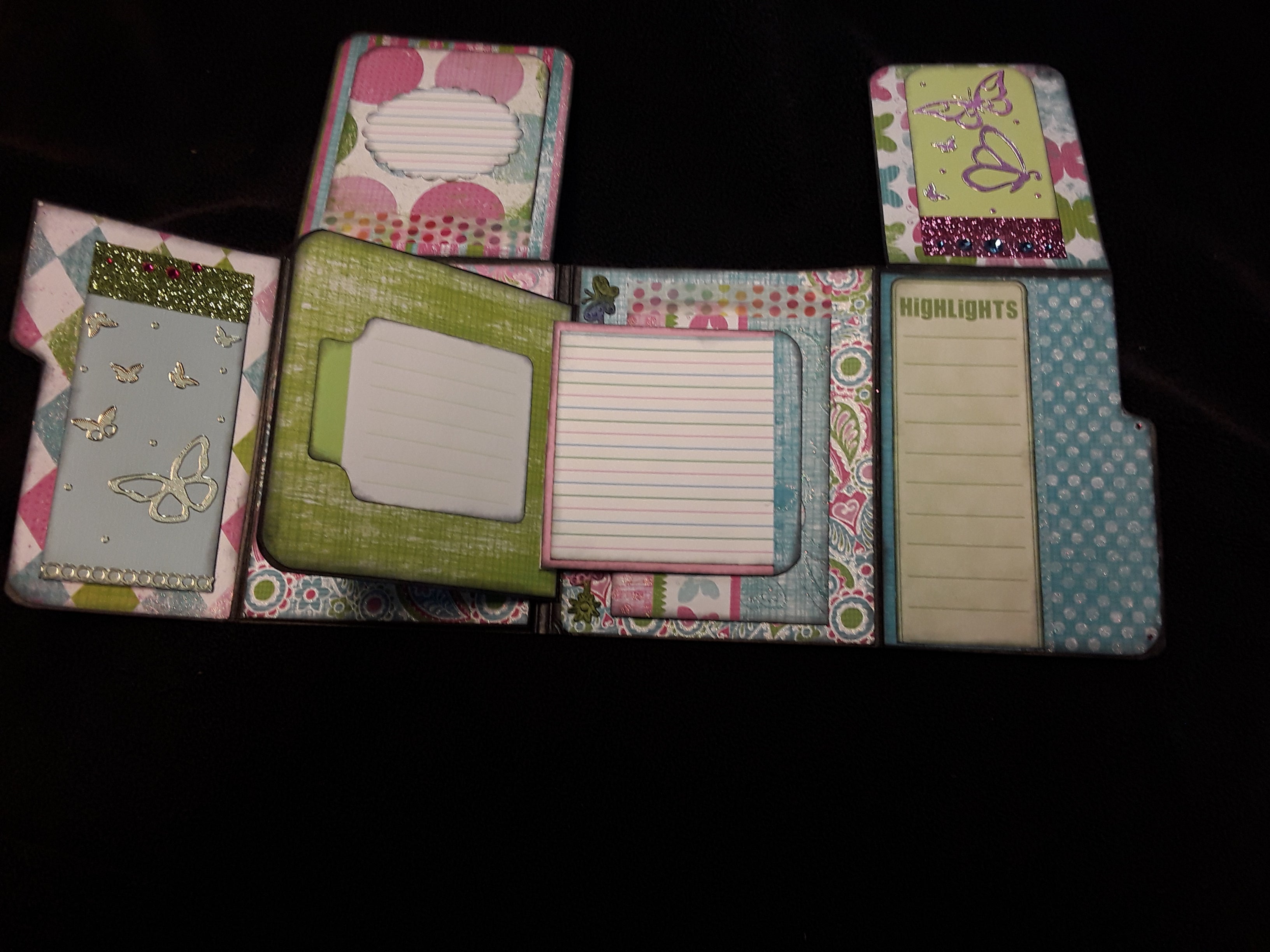 Party Time File Folder Journal