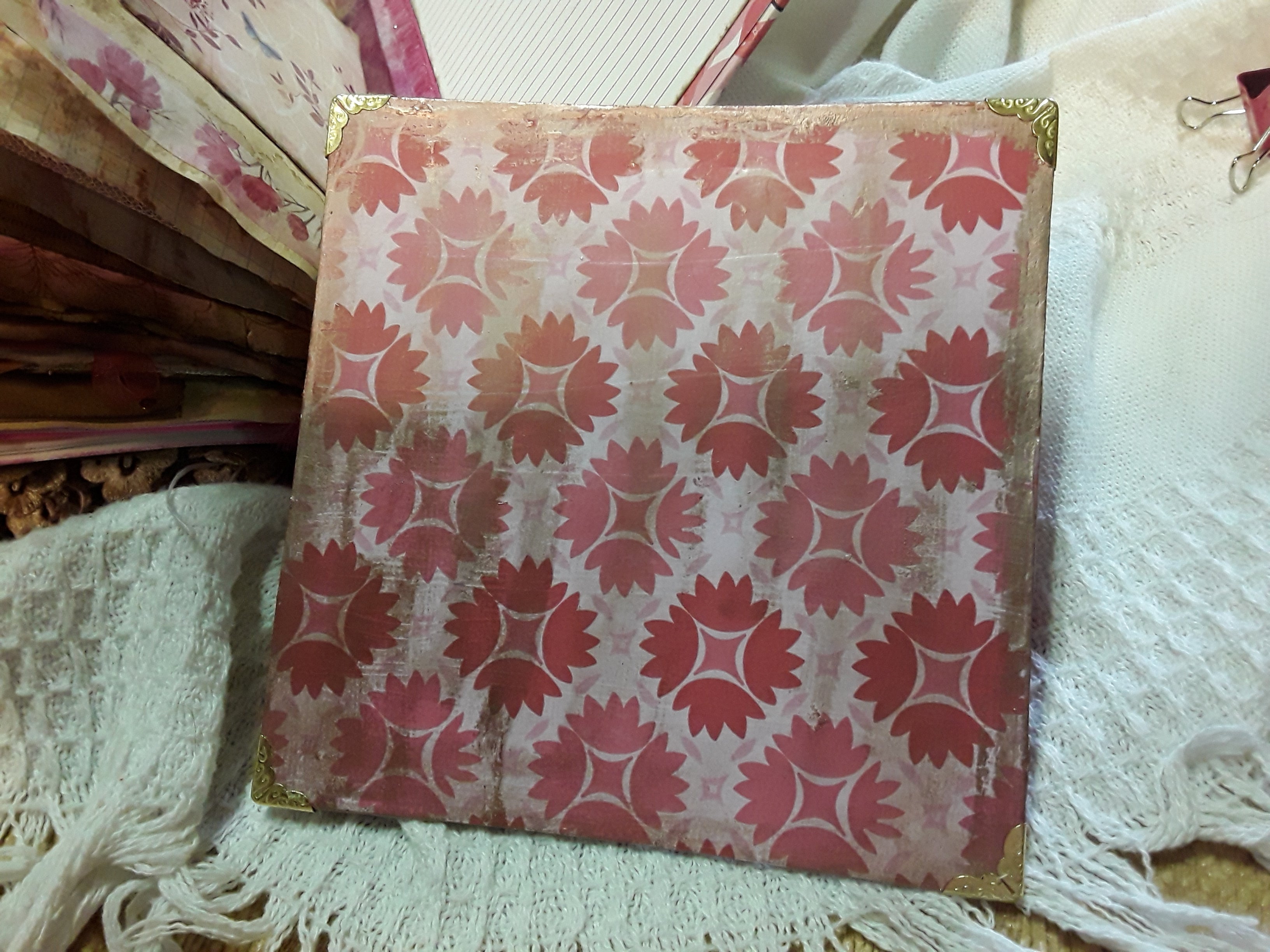 Pink Flamingos Junk Journal