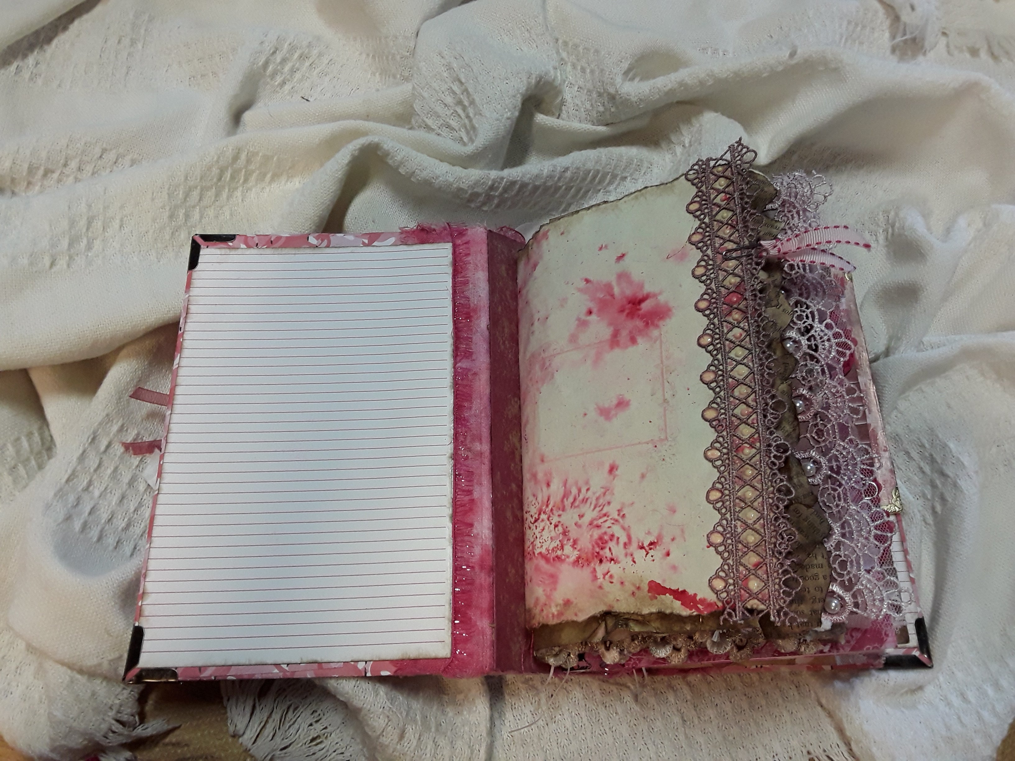 Pink Flamingos Junk Journal