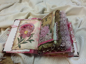 Pink Flamingos Junk Journal