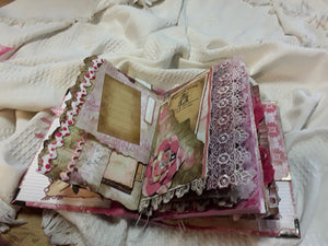 Pink Flamingos Junk Journal