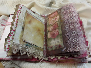 Pink Flamingos Junk Journal