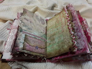 Pink Flamingos Junk Journal
