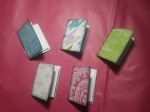 Five Small Notebooks for Junk Journals