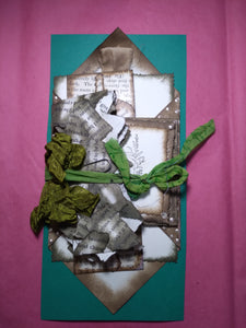 8 Piece Book Page junk Journal Embellishment Set