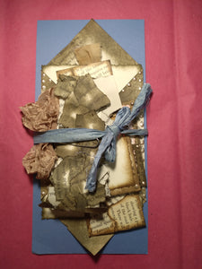 8 Piece Book Page Junk Journal Embellishment Set