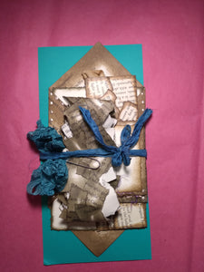 8 Piece Book Page Junk Journal Embellishment Set