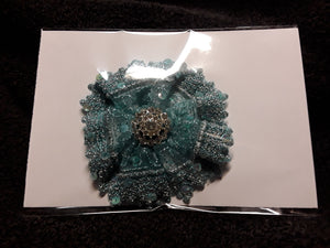 Blue-Green Lace Flower
