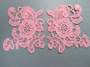 2-Piece Lace Applique in Salmon-8
