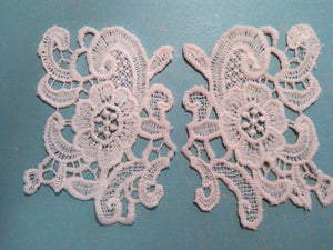 2-Piece Lace Applique in Light Peach -3