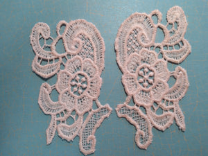 2-Piece Lace Applique in Light Peach-4