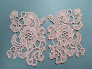 2-Piece Lace Applique in Light Peach-5
