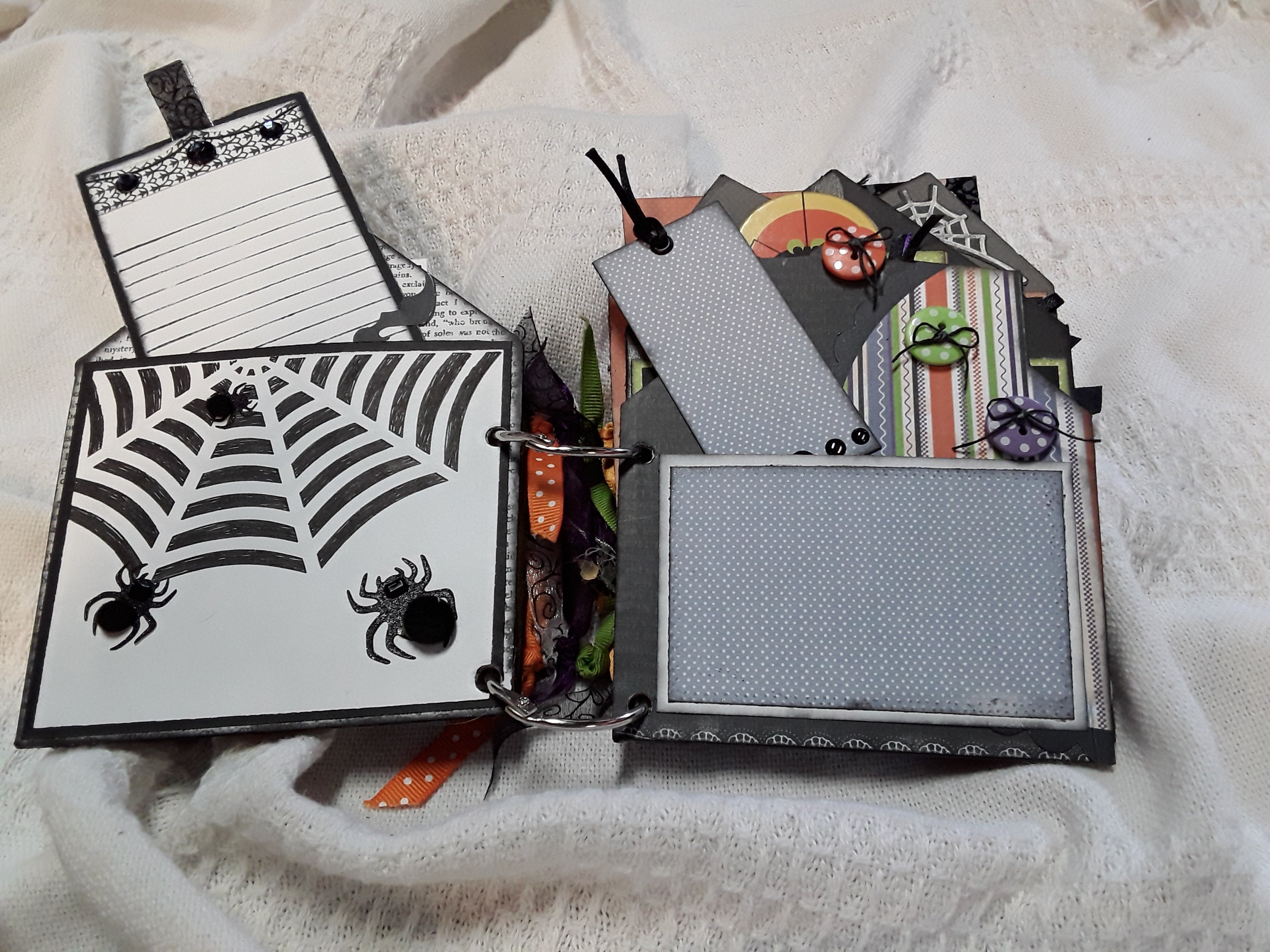 Halloween Chipboard Scrapbook