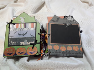Halloween Chipboard Scrapbook
