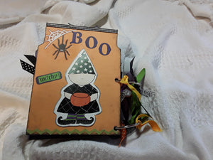 Halloween Chipboard Scrapbook