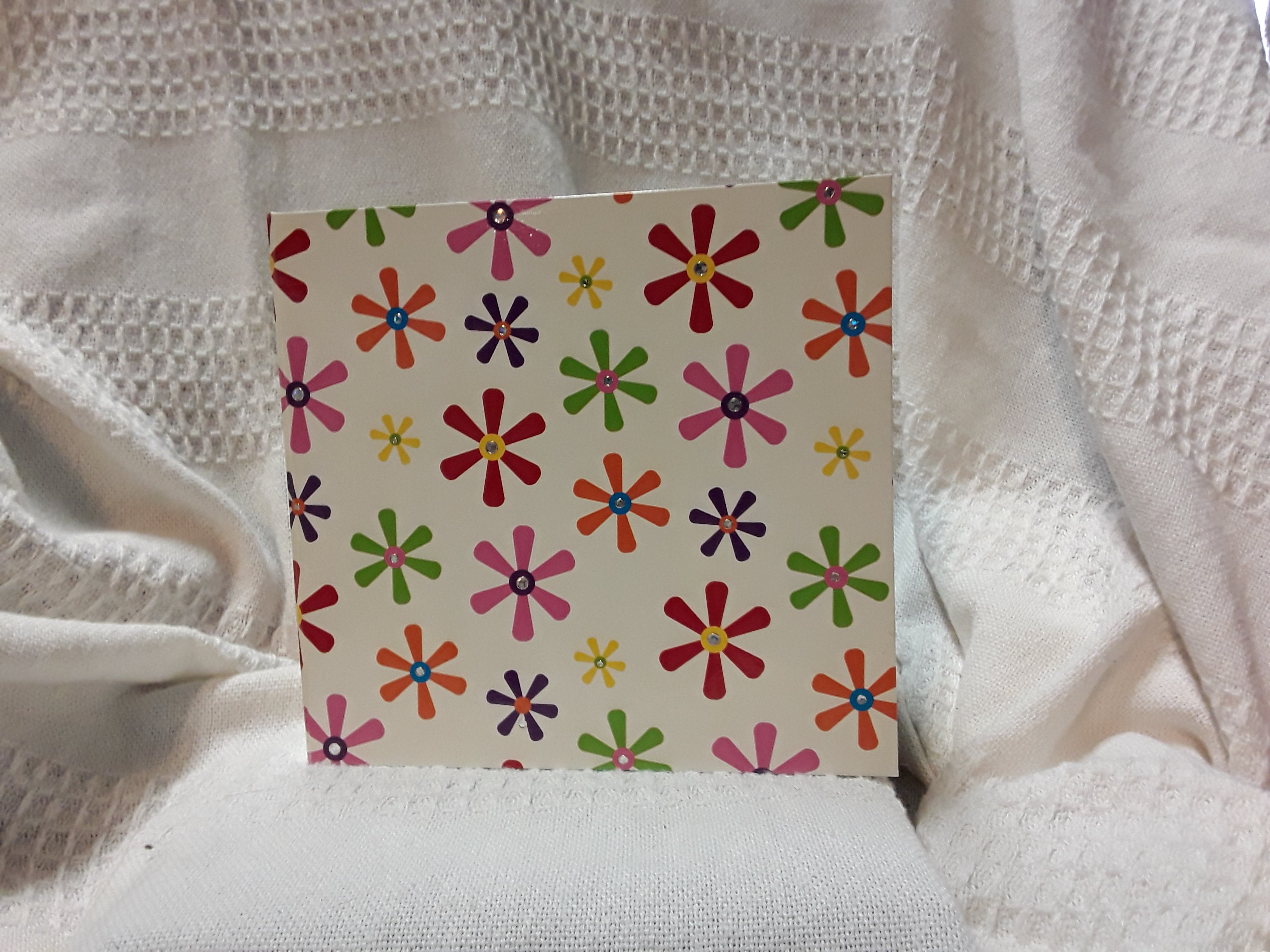 Colorful Flowers Scrapbook