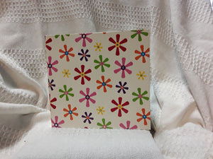 Colorful Flowers Scrapbook
