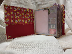 Colorful Flowers Scrapbook