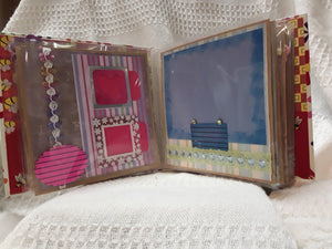 Colorful Flowers Scrapbook