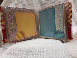 Colorful Flowers Scrapbook