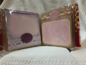 Colorful Flowers Scrapbook
