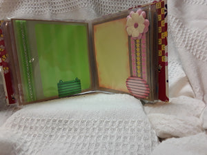 Colorful Flowers Scrapbook