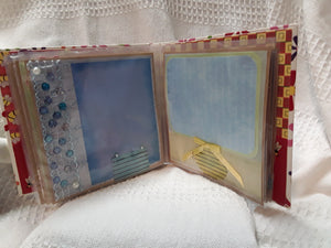 Colorful Flowers Scrapbook