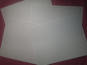 Full Page Lined Journal Sheets--Mixed Colors