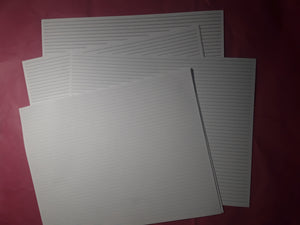 Full Page Lined Journal Sheets--Shades of Purple