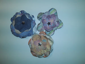 Hand-Cut Paper Flowers in Multi Colors