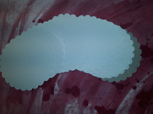 Round Scalloped Journal Cards
