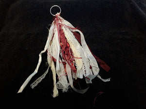 Scrapbook Spine Tassel in Red