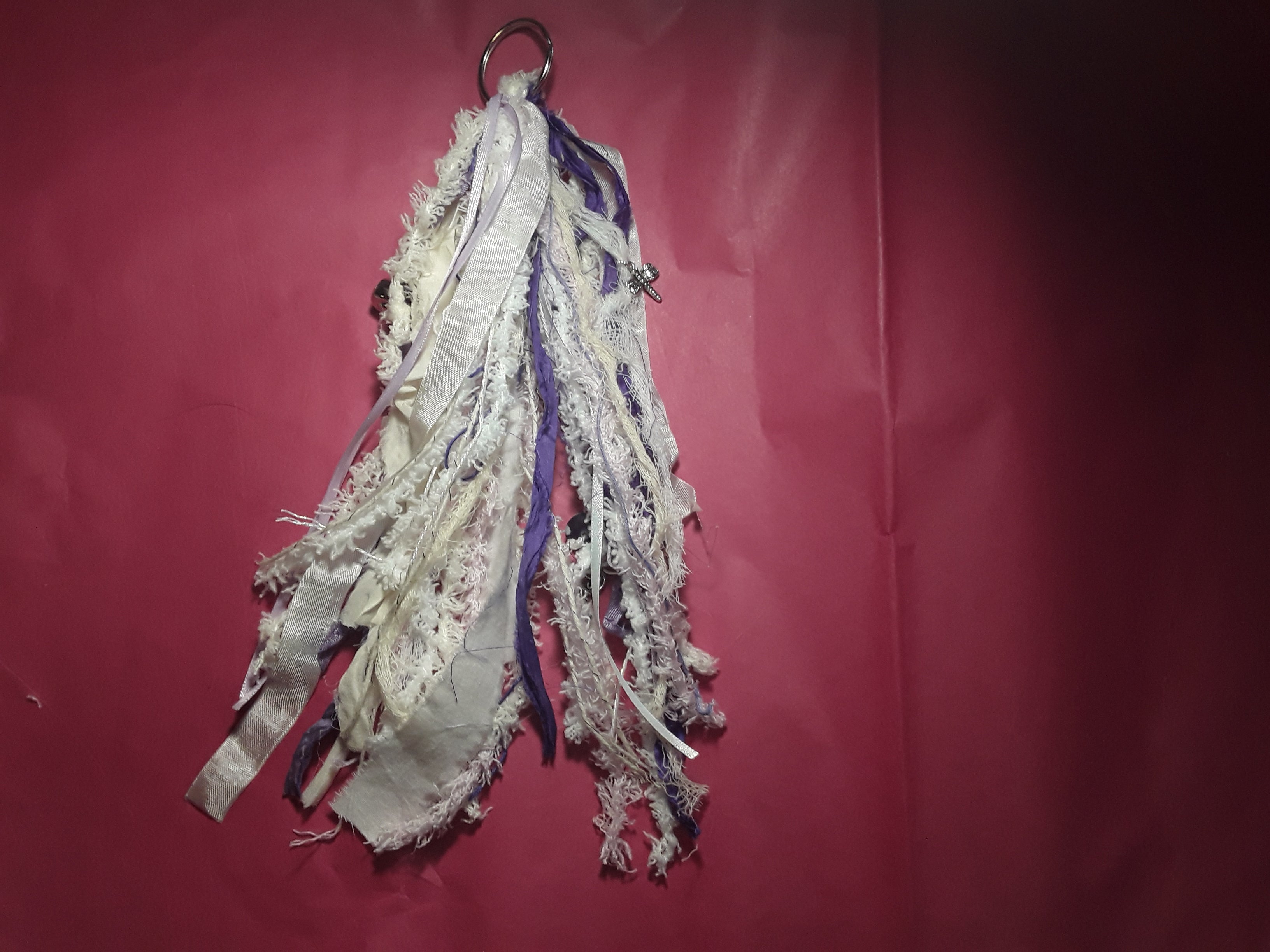 Scrapbook Spine Tassel in Purple
