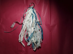 Scrapbook Spine Tassel in Teal