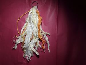 Scrapbook Spine Tassel in Yellow and Orange