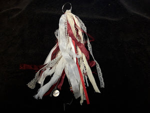 Scrapbook Spine Tassel in Red