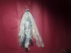 Scrapbook Spine Tassel in Blue