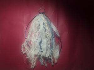 Scrapbook Spine Tassel in Blue
