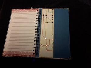 Key to My Crazy World Spiral Journal